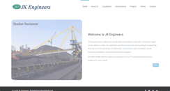 Desktop Screenshot of jkengineers.co.in